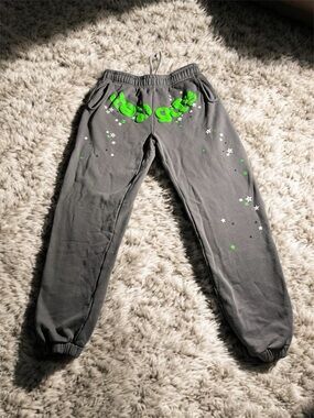 Wait Web Sp5der Sweatpants